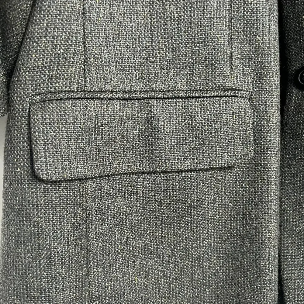 Ponto-Uomo Firenze Men's 48R Lanificio di Pray Biella Silk Wool 2-Button Blazer